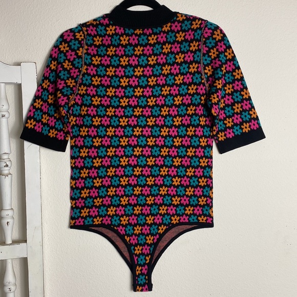 NWT- Free People Winter Warmer Bodysuit in Party Combo - Size: Small & Med - Picture 7 of 15